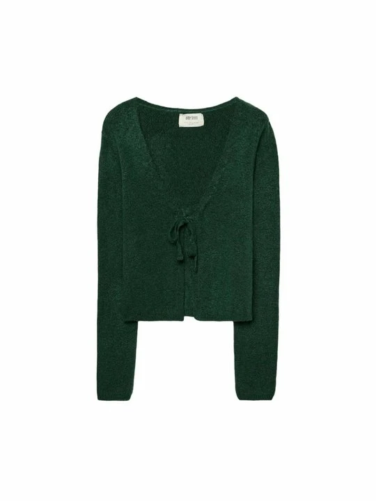 Zdjęcie produktu Kardigan Stradivarius zielony melanż