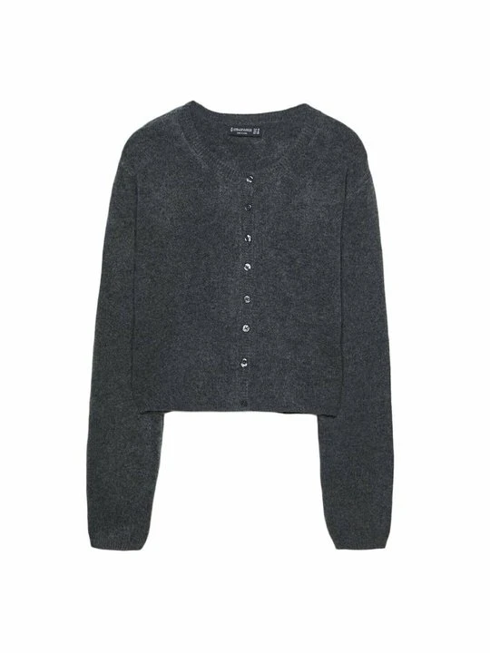 Zdjęcie produktu Kardigan Stradivarius ciemnoszary