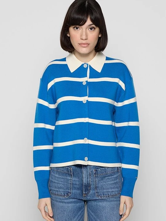 Zdjęcie produktu Kardigan Tommy Hilfiger niebieski