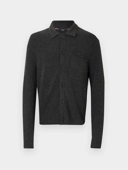 Zdjęcie produktu Kardigan Tommy Hilfiger ciemnoszary melanż