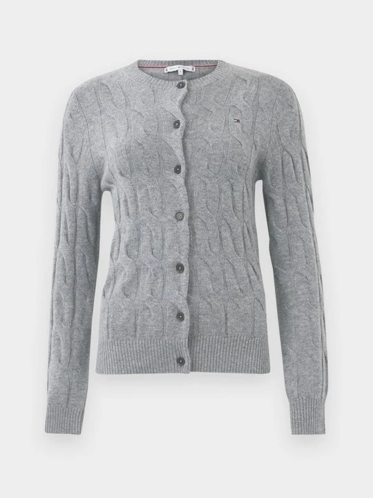 Zdjęcie produktu Kardigan Tommy Hilfiger szary