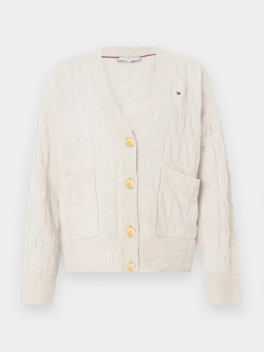 Zdjęcie produktu Kardigan Tommy Hilfiger biały