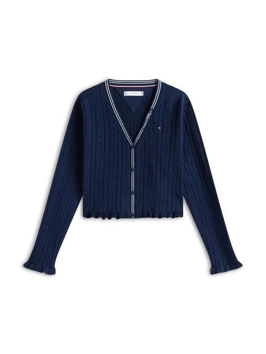 Zdjęcie produktu Kardigan Tommy Hilfiger granatowy