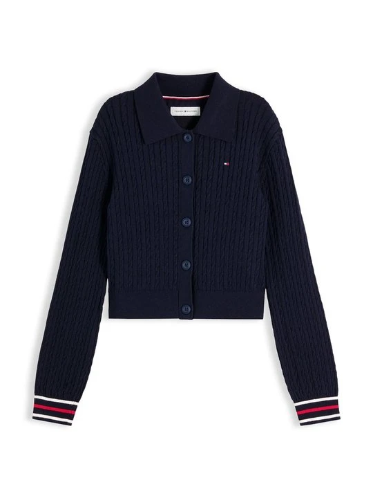Zdjęcie produktu Kardigan Tommy Hilfiger granatowy