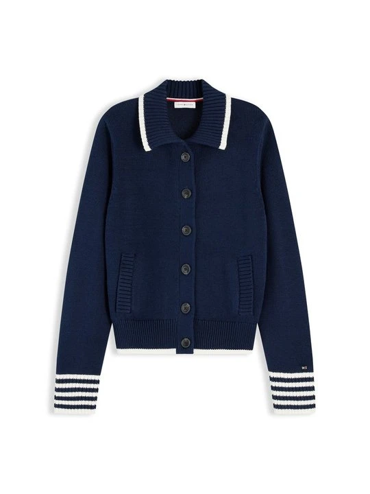 Zdjęcie produktu Kardigan Tommy Hilfiger granatowy