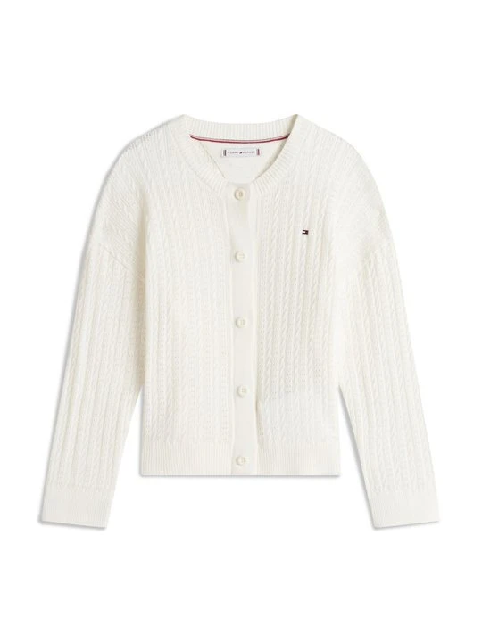 Zdjęcie produktu Kardigan Tommy Hilfiger mleczny