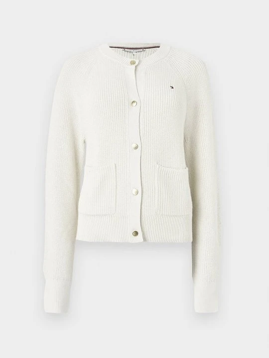Zdjęcie produktu Kardigan Tommy Hilfiger mleczny