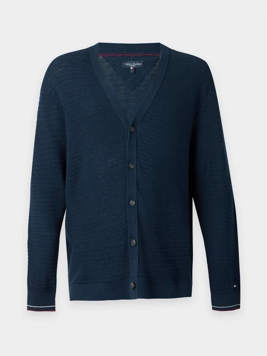 Zdjęcie produktu Kardigan Tommy Hilfiger niebieski