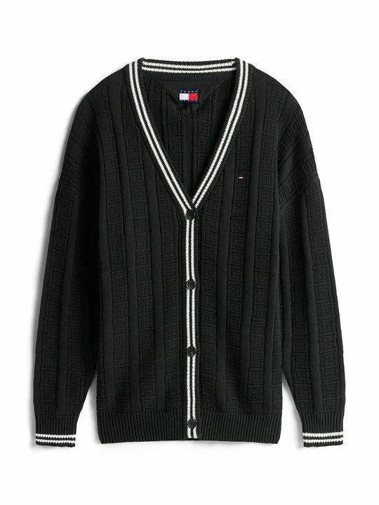 Zdjęcie produktu Kardigan Tommy Jeans czarny