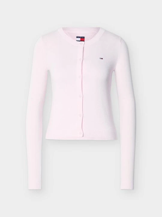 Zdjęcie produktu Kardigan Tommy Jeans jasnoróżowy