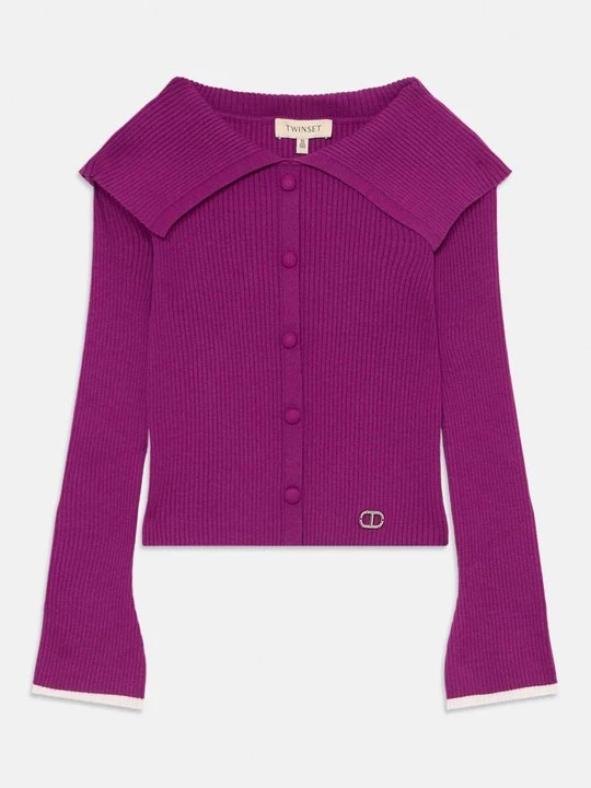 Zdjęcie produktu Kardigan TWINSET fioletowy