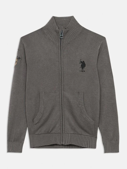 Zdjęcie produktu Kardigan U.S. POLO ASSN. ciemnoszary