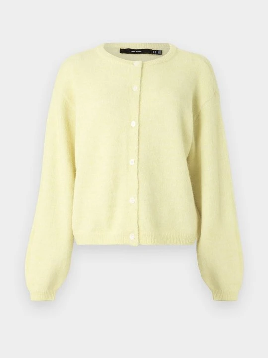 Zdjęcie produktu Kardigan Vero Moda jasnożółty melanż