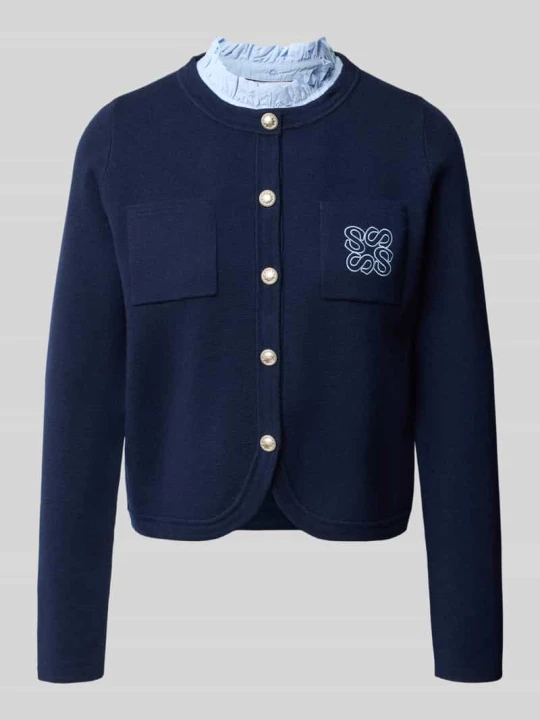 Zdjęcie produktu Kardigan w stylu 2 w 1 Model „GEOLA” Suncoo Granatowy