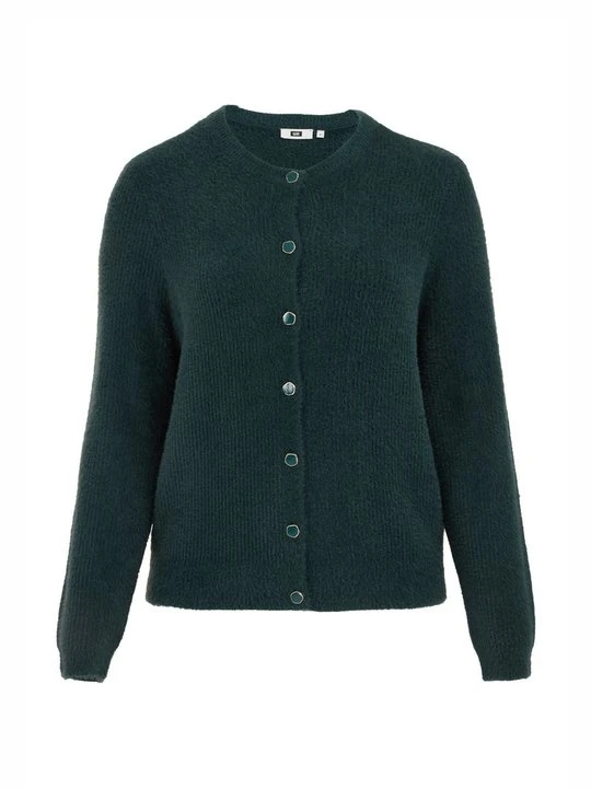 Zdjęcie produktu Kardigan WE Fashion ciemnozielony