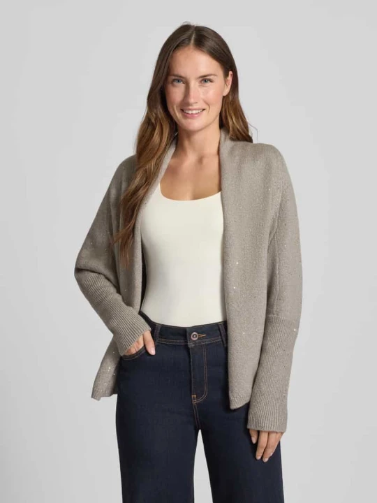 Zdjęcie produktu Kardigan o kroju loose fit z dodatkiem wełny Monari