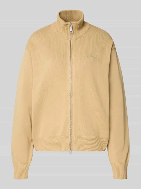 Zdjęcie produktu Kardigan z wyhaftowanym logo model 'Kori' Carhartt WIP Beżowy