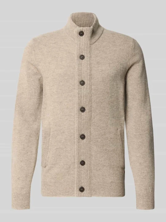 Zdjęcie produktu Kardigan ze stójką Barbour Jasnoszary