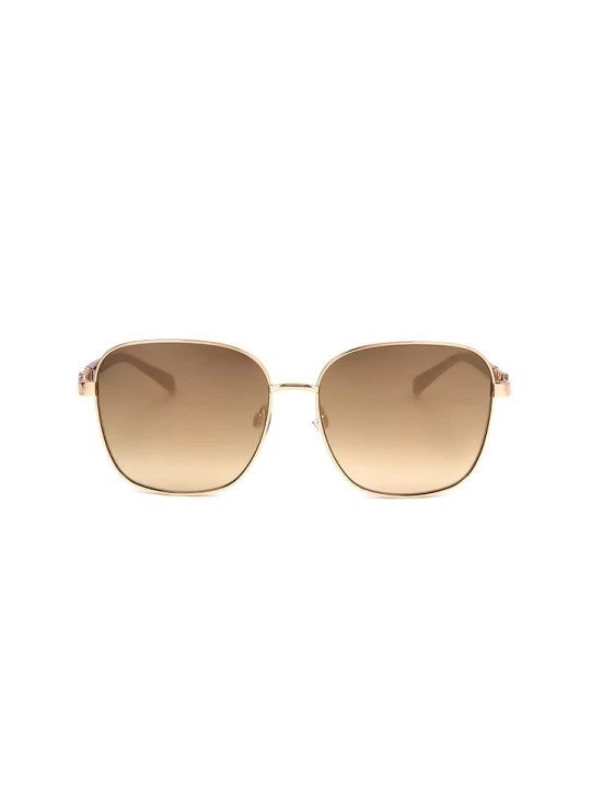 Zdjęcie produktu Karen Millen Damskie okulary przeciwsłoneczne w kolorze beżowo-jasnobrązowym rozmiar: 58