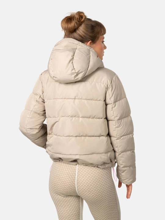 Zdjęcie produktu KARI TRAA Kurtka pikowana "Linn" w kolorze szarobrązowym rozmiar: XS