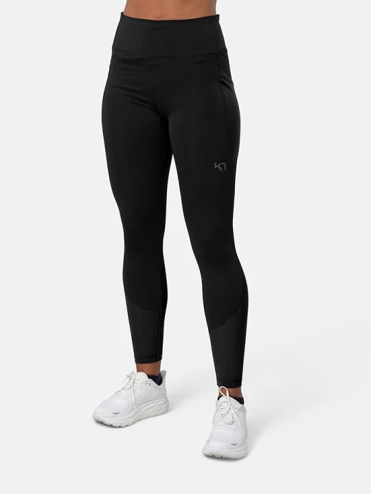 Zdjęcie produktu KARI TRAA Legginsy sportowe "Vilde" w kolorze czarnym rozmiar: S
