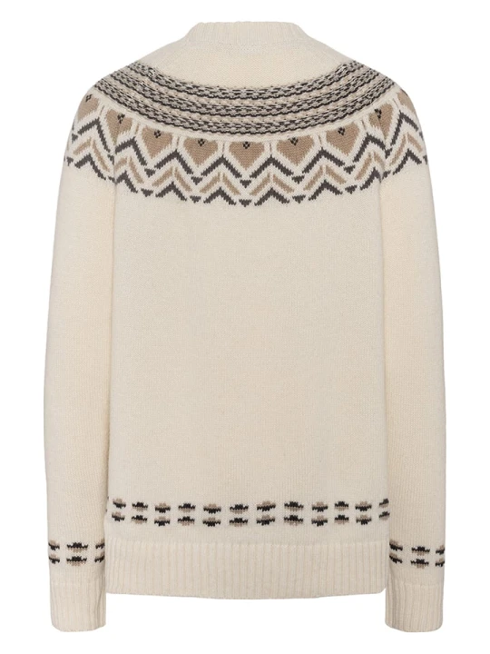 Zdjęcie produktu KARI TRAA Sweter "Sundve" w kolorze białym rozmiar: XS