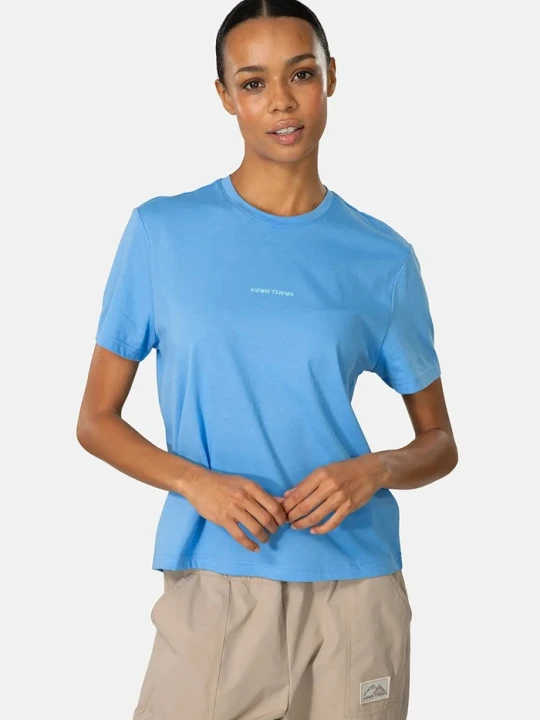 Zdjęcie produktu Kari Traa T-shirt damski z bawełną niebieski