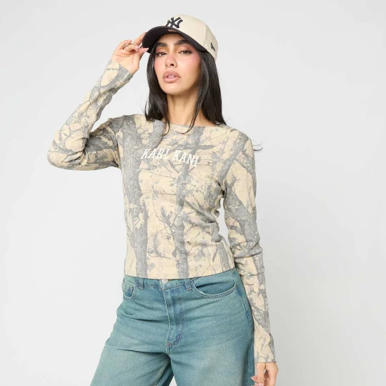 Zdjęcie produktu Heritage Wood Camo Longsleeve Karl Kani