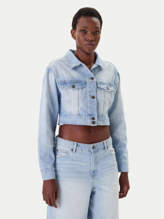Zdjęcie produktu Karl Kani Kurtka jeansowa PD00005493 Niebieski Regular Fit