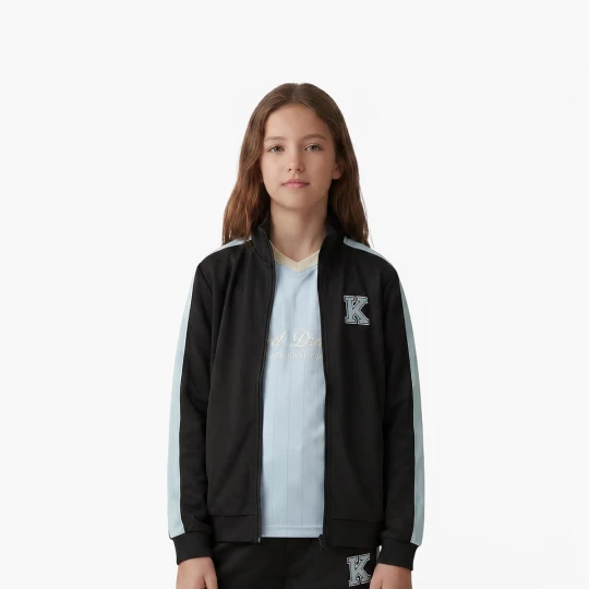 Zdjęcie produktu Retro Patch Trackjacket Junior Karl Kani czarny