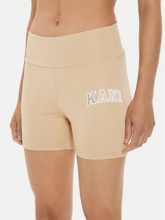 Zdjęcie produktu Karl Kani Szorty sportowe Small Serif 6113099 Beżowy Slim Fit