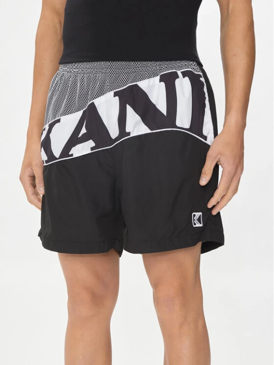 Zdjęcie produktu Karl Kani Szorty sportowe Wavy Retro 6013814 Czarny Loose Fit