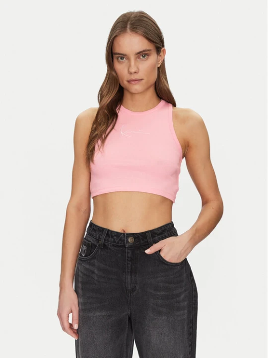 Zdjęcie produktu Karl Kani Top 61310125 Różowy Cropped Fit