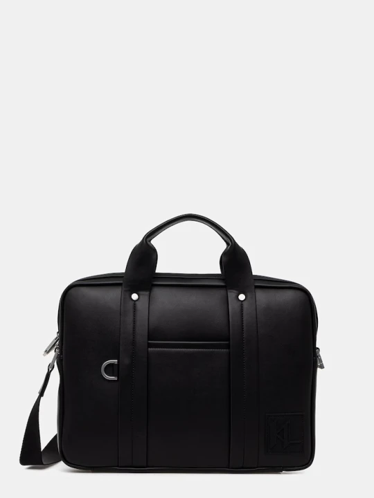 Zdjęcie produktu Karl Lagerfeld aktówka męska z imitacji skóry czarny