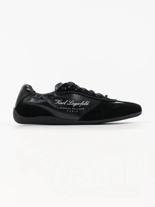 Zdjęcie produktu Karl Lagerfeld Altia sneakersy damskie skórzane czarny