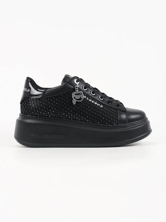 Zdjęcie produktu Karl Lagerfeld Anakapri sneakersy damskie skórzane czarny