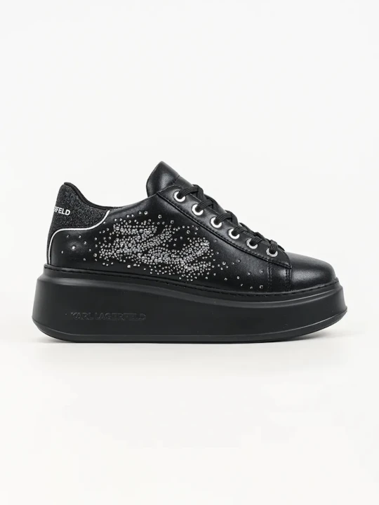 Zdjęcie produktu Karl Lagerfeld Anakapri sneakersy damskie skórzane czarny