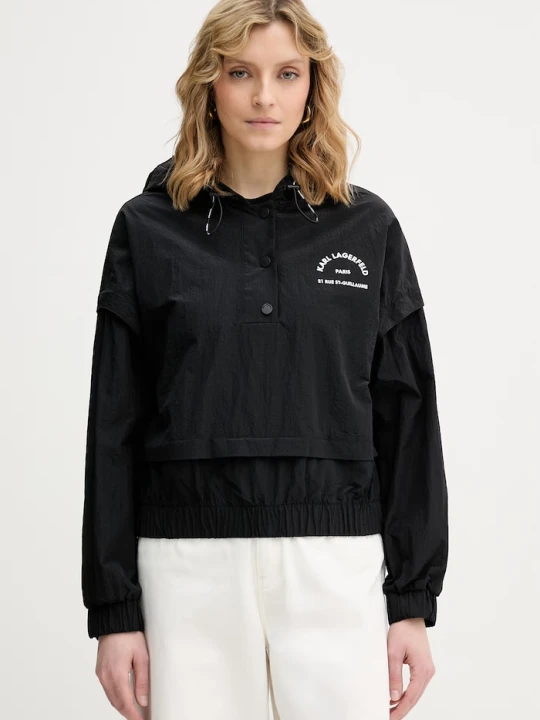 Zdjęcie produktu Karl Lagerfeld anorak damski czarny