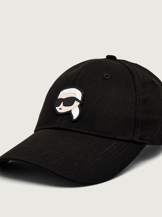 Zdjęcie produktu Karl Lagerfeld Bejsbolówka Ikon czarny
