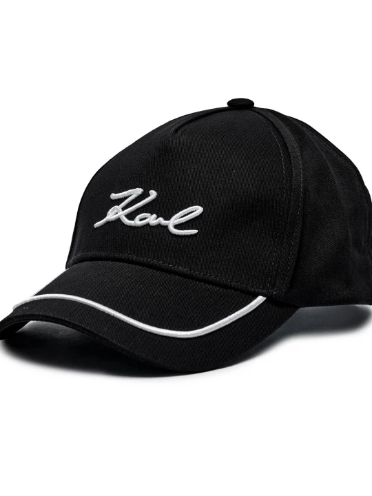 Zdjęcie produktu Karl Lagerfeld Bejsbolówka k/signature czarny