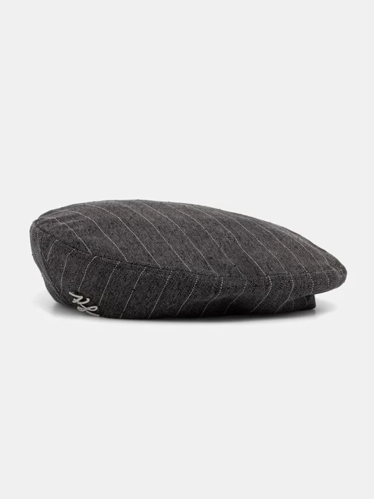 Zdjęcie produktu Karl Lagerfeld beret damski K/AUTOGRAPH szary