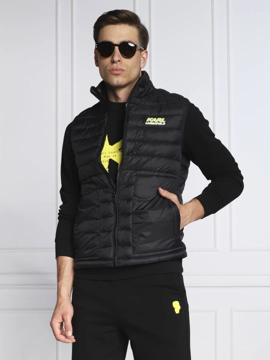Zdjęcie produktu Karl Lagerfeld Bezrękawnik | Regular Fit czarny