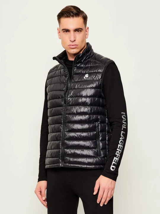 Zdjęcie produktu Karl Lagerfeld Bezrękawnik | Slim Fit czarny