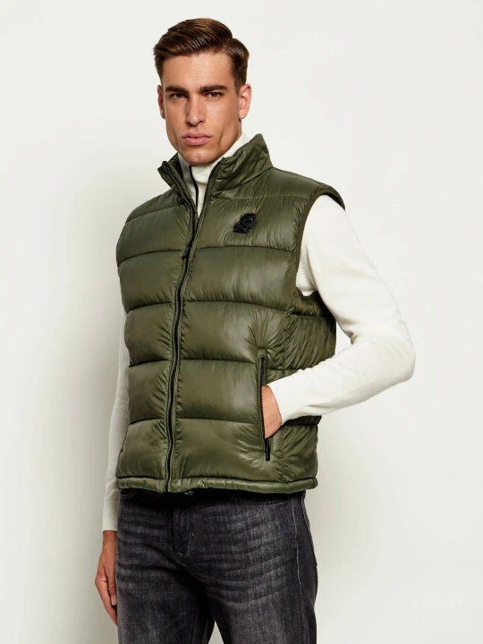 Zdjęcie produktu Karl Lagerfeld Bezrękawnik | Slim Fit zielony