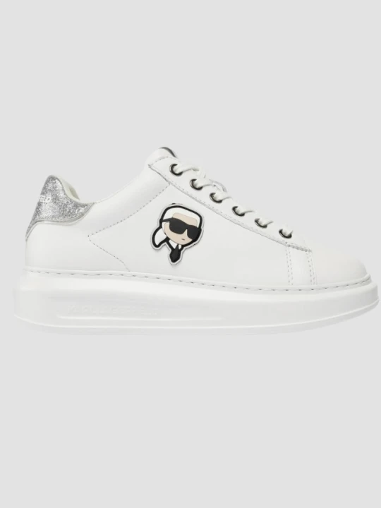 Zdjęcie produktu KARL LAGERFELD Białe sneakersy Kapri Nft Lo Lace, Rozmiar 40