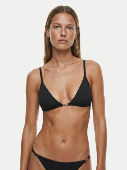 Zdjęcie produktu KARL LAGERFELD Biustonosz braletka B1W47046 Czarny
