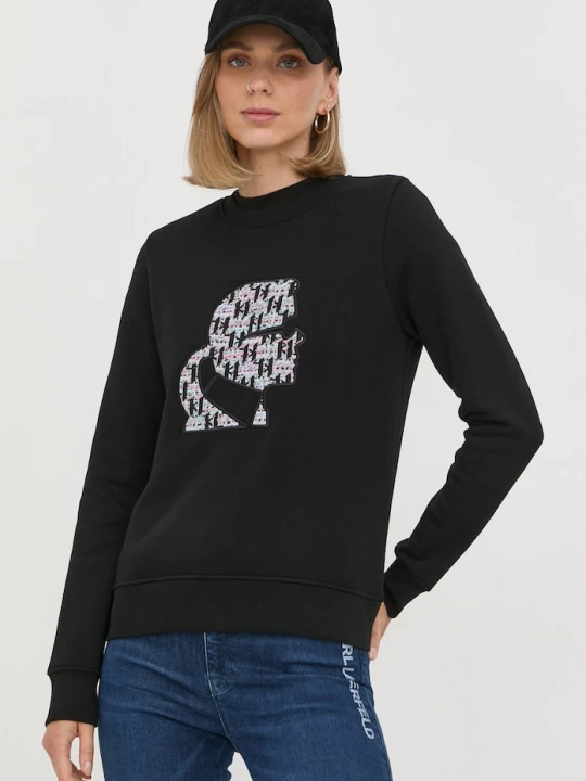 Zdjęcie produktu Karl Lagerfeld bluza 225W1811 czarny