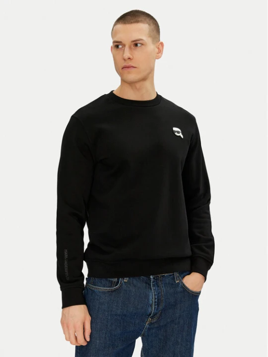 Zdjęcie produktu KARL LAGERFELD Bluza 705710 500900 Czarny Regular Fit
