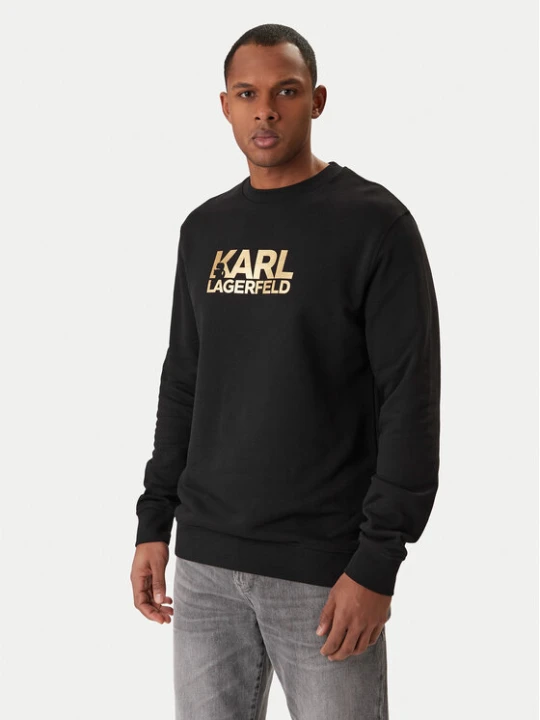 Zdjęcie produktu KARL LAGERFELD Bluza 705780 500917 Czarny Regular Fit