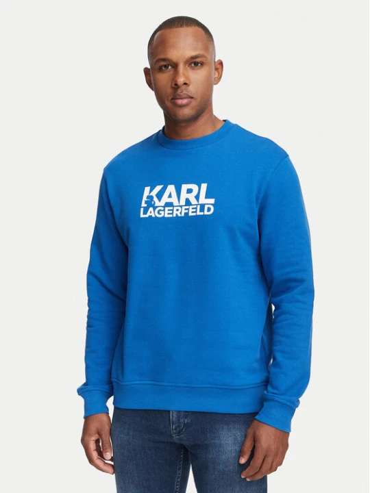 Zdjęcie produktu KARL LAGERFELD Bluza 705780 561917 Niebieski Regular Fit